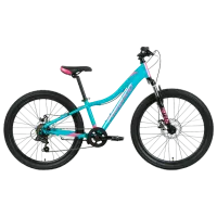 Велосипед Forward Jade 24" 12" Алюминий/ Синий Розовый