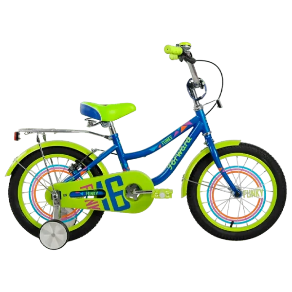 Bicicletă Forward Funky 16" 14" Oțel/ Turquoise Green photo 1
