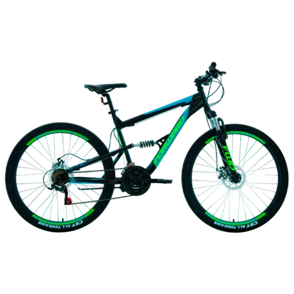 Велосипед Forward Raptor 27.5" 16" Горный/ Черный Teal photo 1 Велосипед Forward Raptor 27.5" 16" Горный/ Черный Teal photo 1