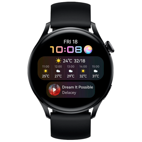 Ceas inteligent Huawei Watch 3 1.43"/ Galileo-L11E/ Black photo 1 Ceas inteligent Huawei Watch 3 1.43"/ Galileo-L11E/ Black photo 1