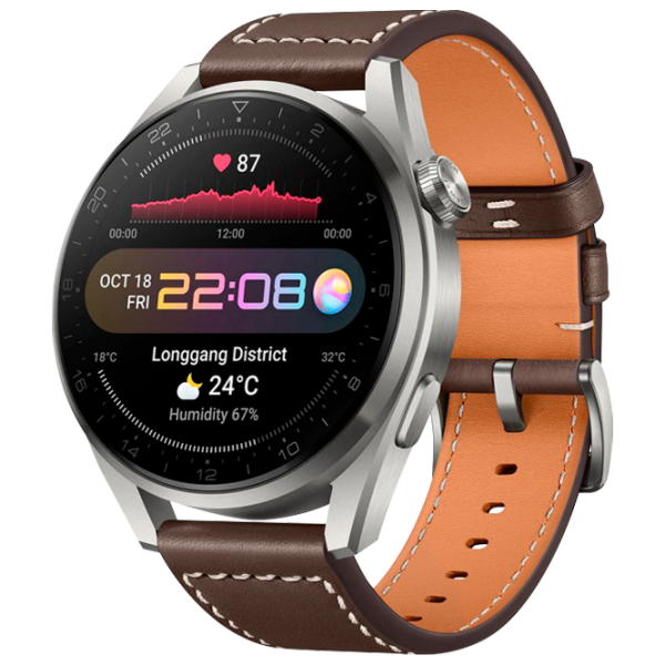 Ceas inteligent Huawei Watch 3 Pro 1.43"/ Galileo-L40E/ Gray photo 1