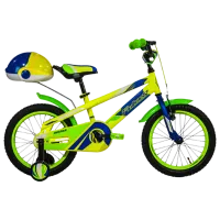 Велосипед Fulger Avatar Kid 16" Сталь/ Желтый Зелёный