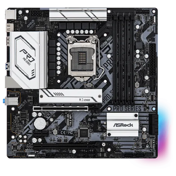 Материнская плата ASRock B560M PRO4 mATX/ Intel B560 photo 1