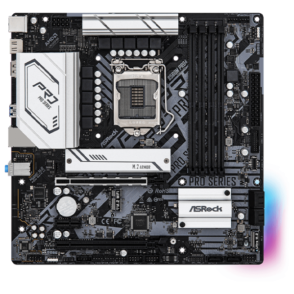 Материнская плата ASRock B560M PRO4 mATX/ Intel B560 photo 1