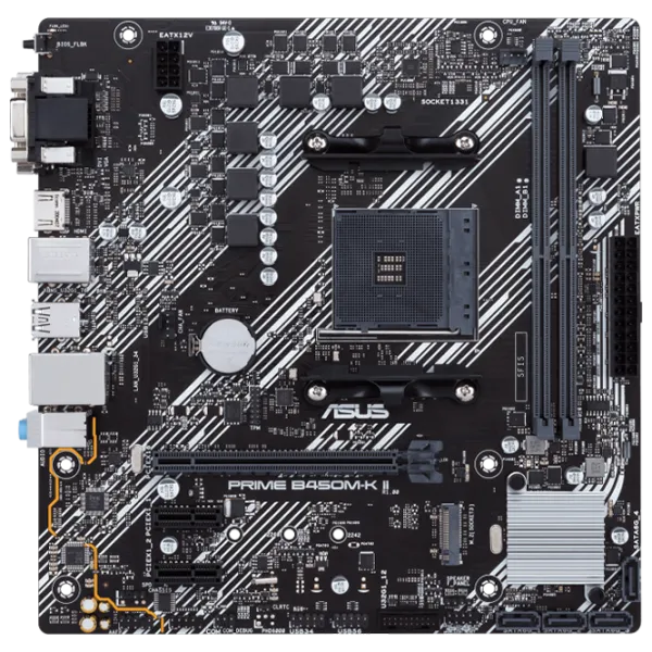 Материнская плата Asus PRIME B450M-K II mATX/ AMD B450 photo 1