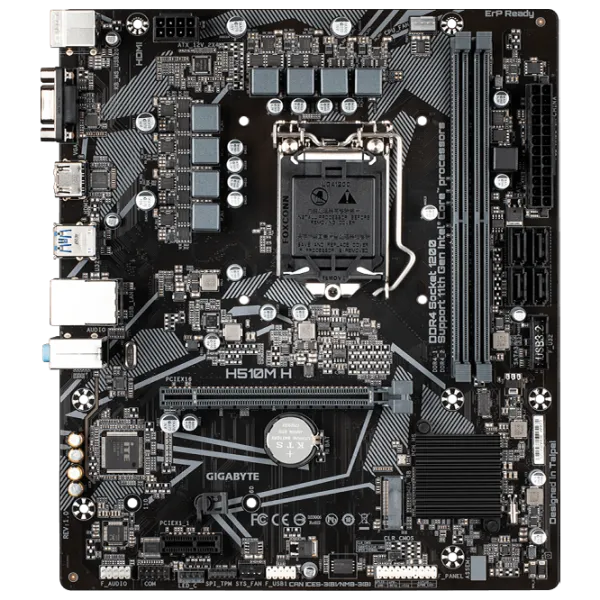 Материнская плата Gigabyte H510M H 1.0 mATX/ Intel H510 photo 1