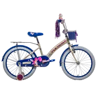 Bicicletă Fulger Fairy 20" 9.5" Oțel/ Blue White
