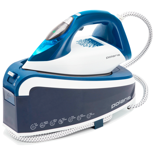 Fier de călcat Polaris PSS6501K Cu generator de aburi/ 3000 W/ Blue photo 1