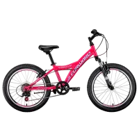 Велосипед Forward Dakota 20" 10.5" Сталь/ Розовый Белый