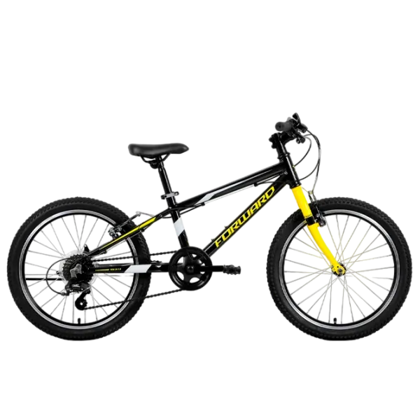 Bicicletă Forward Rise 20" 10.5" Munte/ Black Yellow photo 1 Bicicletă Forward Rise 20" 10.5" Munte/ Black Yellow photo 1