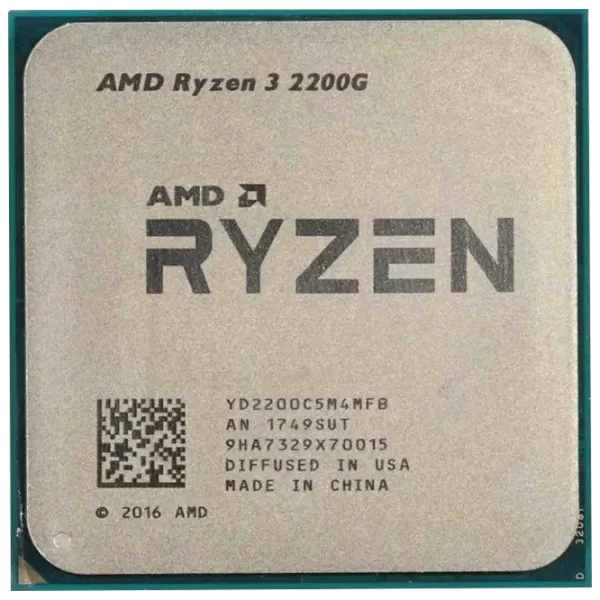 Процессор AMD Ryzen 3 PRO 2200G Tray AM4/ 3.50 ГГц - 3.70 ГГц photo 1