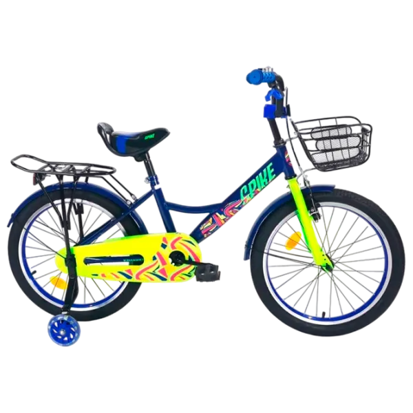 Велосипед Krakken Spike 16" 14" Сталь/ Синий Желтый photo 1