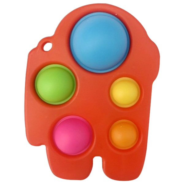 Игрушка антистресс Simple Dimple Amoung Us Красный Красный photo 1 Игрушка антистресс Simple Dimple Amoung Us Красный Красный photo 1