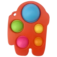 Игрушка антистресс Simple Dimple Amoung Us Красный Красный