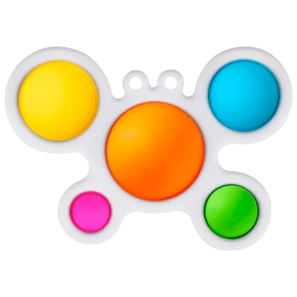 Игрушка антистресс Simple Dimple Краб Белый Белый photo 1 Игрушка антистресс Simple Dimple Краб Белый Белый photo 1