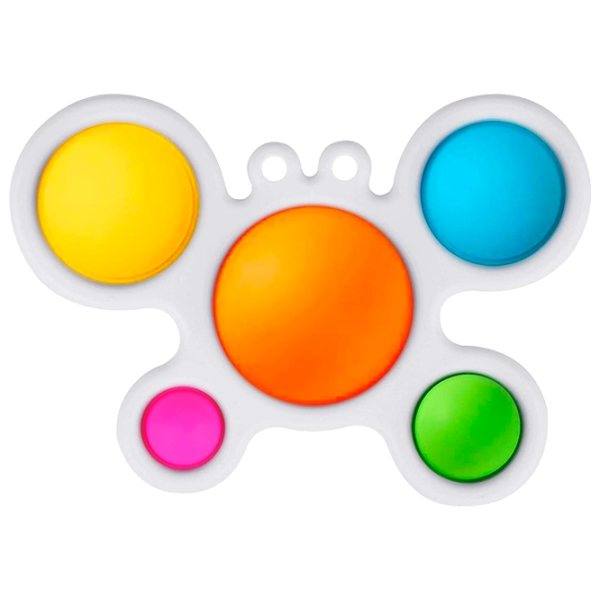 Игрушка антистресс Simple Dimple Краб Белый Белый photo 1 Игрушка антистресс Simple Dimple Краб Белый Белый photo 1