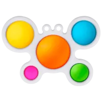 Игрушка антистресс Simple Dimple Краб Белый Белый