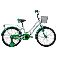 Bicicletă Fulger Iron 20" 10.5" Oțel/ Green Silver