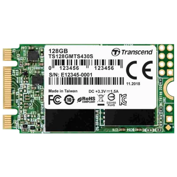 SSD Transcend TS128GMTS430S 128 ГБ M.2 photo 1