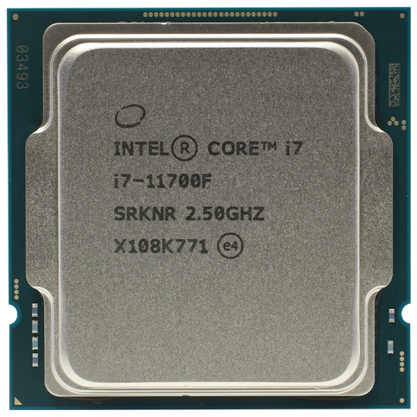Процессор Intel Core i7-11700F Tray S1200/ 2.50 ГГц - 4.90 ГГц photo 1