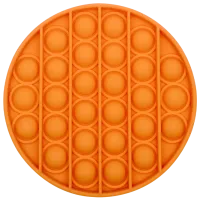Jucărie antistres Pop It Rotund Orange Orange