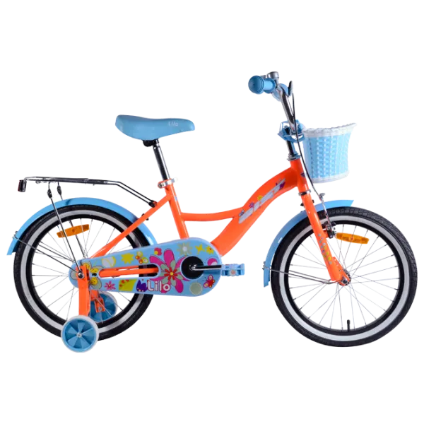 Bicicletă Aist Lilo 18 18 18" 18" Oțel/ Orange Blue photo 1