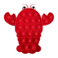 Игрушка антистресс Pop It Рак Красный Красный
