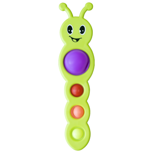 Игрушка антистресс Simple Dimple Гусеница Зелёный Зелёный photo 1 Игрушка антистресс Simple Dimple Гусеница Зелёный Зелёный photo 1