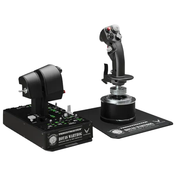 Joystick Thrustmaster Hotas Warthog Cu fir / 19 buttons / Black photo 1