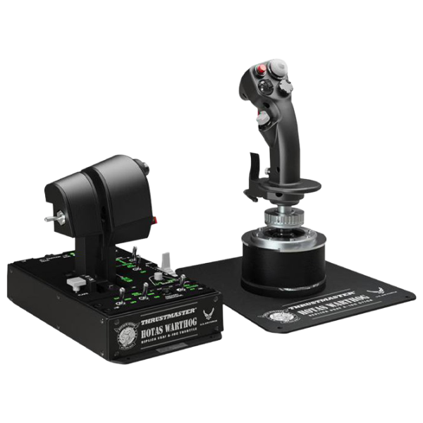 Joystick Thrustmaster Hotas Warthog Cu fir / 19 buttons / Black photo 1