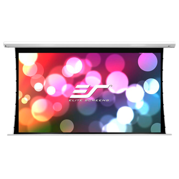 Ecran pentru proiector EliteScreens Saker Electric Series 206 cm/ 274 cm/ Pe perete/ White photo 1
