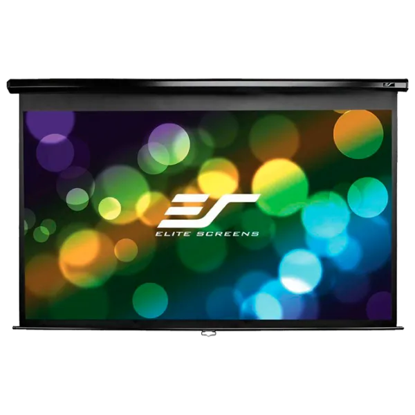 Ecran pentru proiector EliteScreens Spectrum Series 221.5 cm/ 124.5 cm/ Pe perete/ Black photo 1