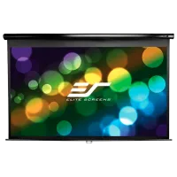 Экран для проектора EliteScreens Manual Pull Down Screen 265.7 см/ 149.4 см/ Настенная/ Черный