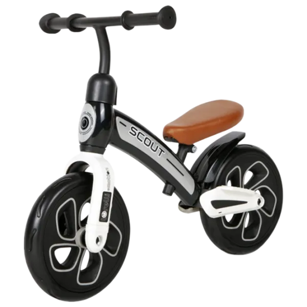 Bicicletă fără pedale Lorelli Scout 10 10" Black White photo 1 Bicicletă fără pedale Lorelli Scout 10 10" Black White photo 1