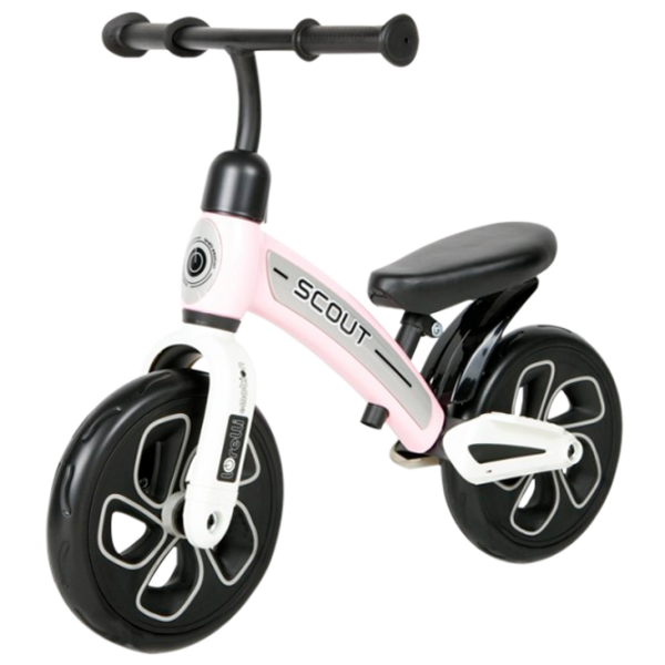 Bicicletă fără pedale Lorelli Scout 10 10" Pink White photo 1 Bicicletă fără pedale Lorelli Scout 10 10" Pink White photo 1