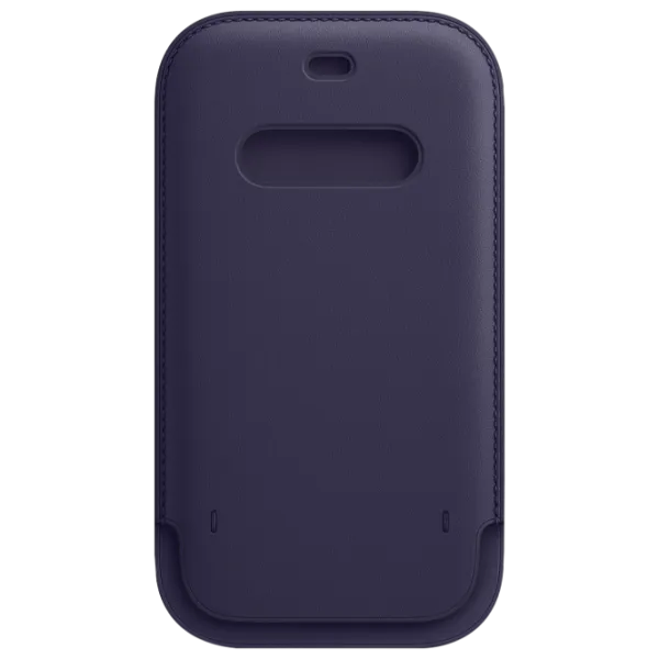 Чехол для смартфона Apple iPhone 12/ 12 Pro Apple/ MagSafe/ Кожа/ Deep Пурпурный photo 1 Чехол для смартфона Apple iPhone 12/ 12 Pro Apple/ MagSafe/ Кожа/ Deep Пурпурный photo 1