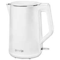 Электрочайник Gorenje K15DWW 1.5л / Скрытый / Белый