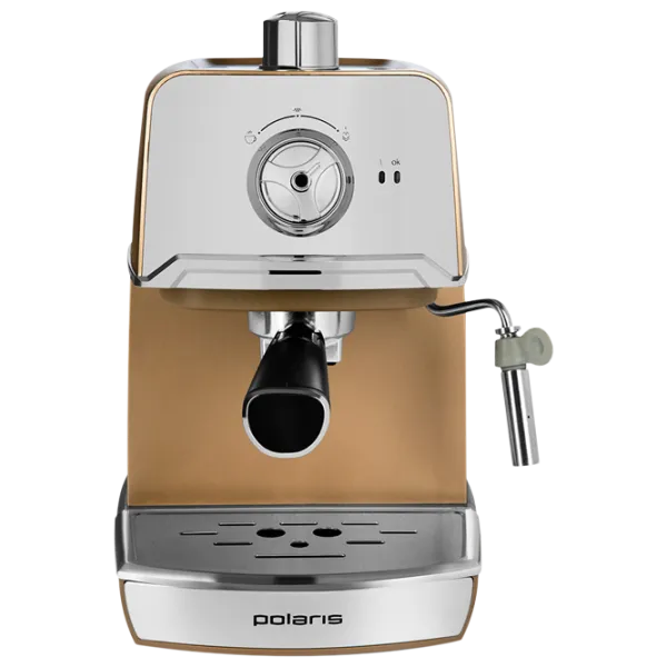 Espressor Polaris PCM1529E  Рожковая / 1.2 л / Кремовый photo 1