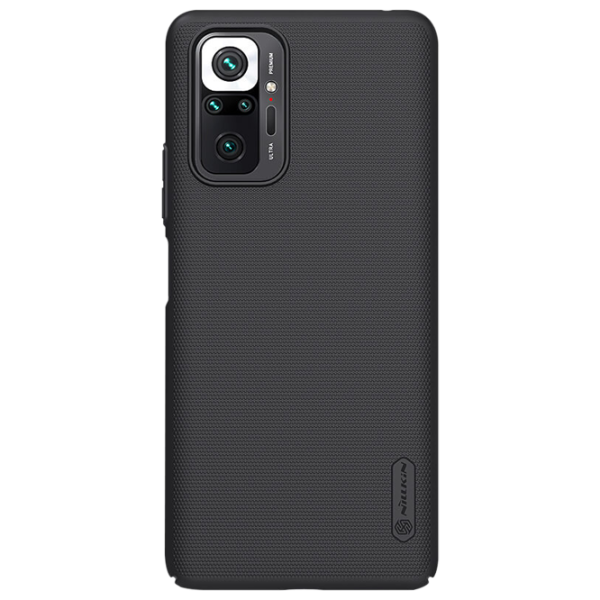 Husă pentru smartphone Xiaomi Redmi Note 10/ Note 10s Nillkin/ Back/ PP/ Black photo 1