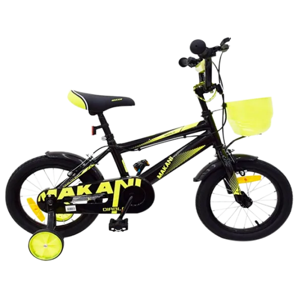 Велосипед Makani Diablo 12 12" Черный Желтый photo 1