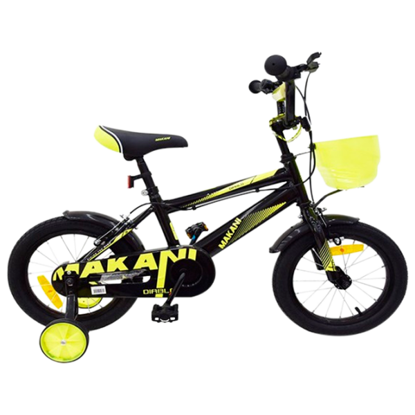 Велосипед Makani Diablo 12 12" Черный Желтый photo 1