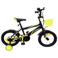 Bicicletă Makani Diablo 12 12" Black Yellow