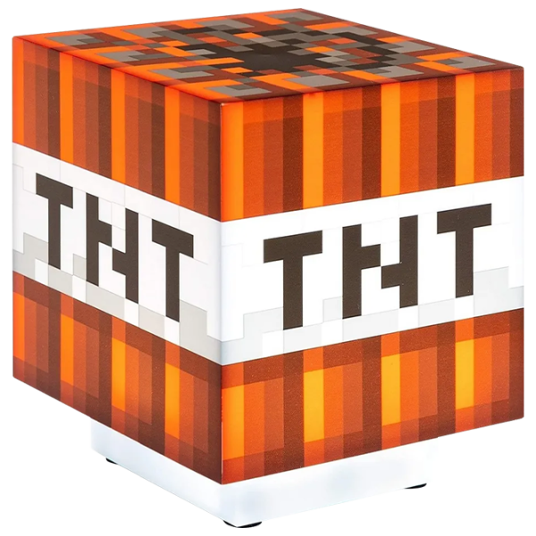 Настольная лампа фан Paladone Minecraft TNT Красный photo 1 Настольная лампа фан Paladone Minecraft TNT Красный photo 1