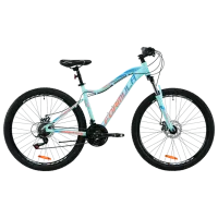 Велосипед Formula Alpina 27.5" 17.5" Алюминий/ Бирюзовый Оранжевый