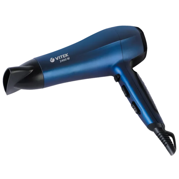 Uscător de păr Vitek VT-2530 2400 W / Blue photo 1