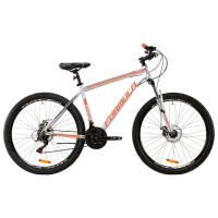 Велосипед Formula Thor 27.5" 19" Алюминий/ Белый Оранжевый
