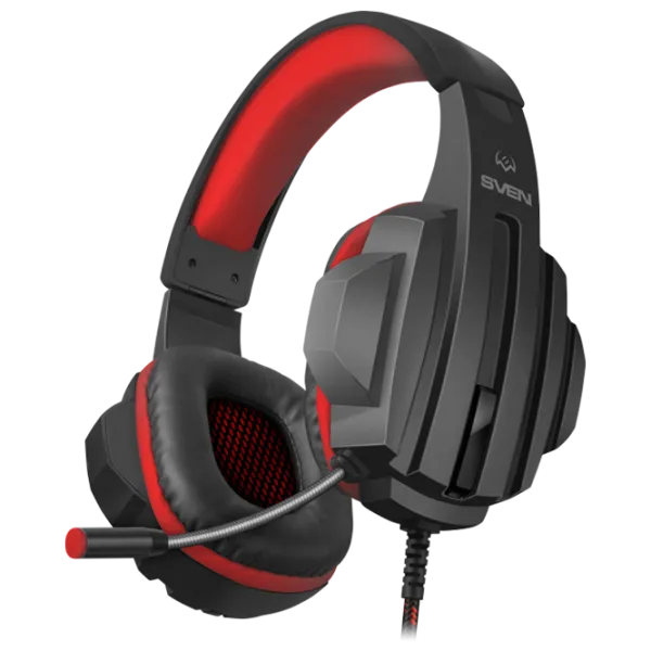 Наушники Sven AP-G300MV Красный Черный Проводная/ Игровой photo 1 Наушники Sven AP-G300MV Красный Черный Проводная/ Игровой photo 1