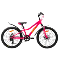 Bicicletă Aist Rosy Junior 24" 24" Aluminiu/ Pink Yellow