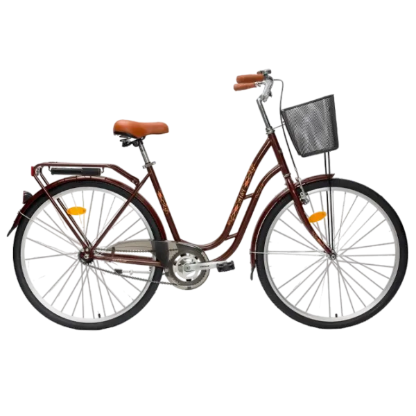 Bicicletă Aist Tango 28" 19" Oțel/ Brown Yellow photo 1