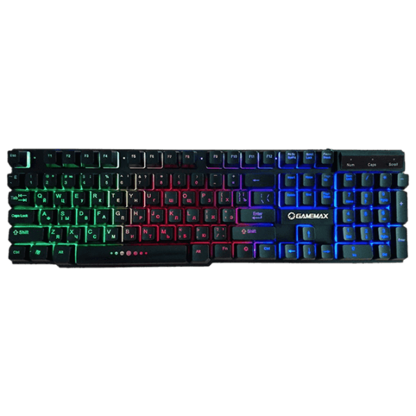 Tastatură Gamemax K207 Cu fir/ Black photo 1 Tastatură Gamemax K207 Cu fir/ Black photo 1
